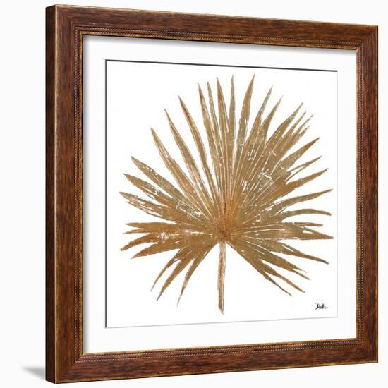 Golden Leaf Palm I-Patricia Pinto-Framed Art Print