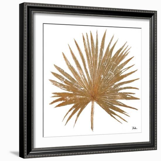 Golden Leaf Palm I-Patricia Pinto-Framed Art Print