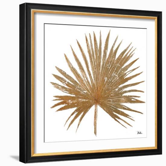 Golden Leaf Palm I-Patricia Pinto-Framed Art Print