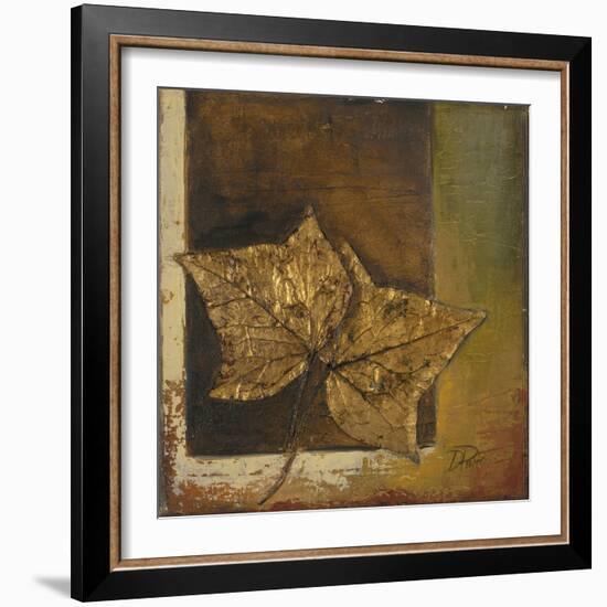Golden Leaves I-Patricia Pinto-Framed Art Print