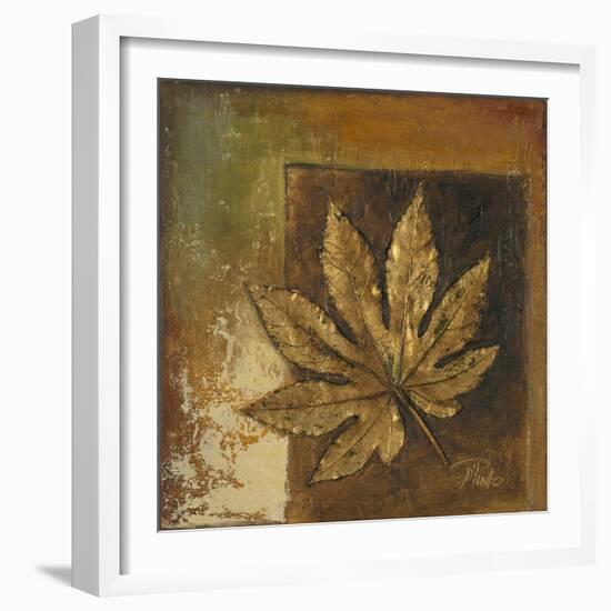 Golden Leaves II-Patricia Pinto-Framed Art Print