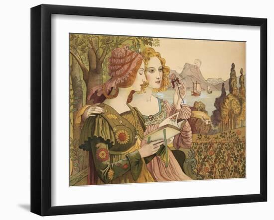 Golden Legend-Armand Point-Framed Giclee Print