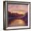 Golden Light, 2023, 2023, (Oil on Canvas) River Thames-Lee Campbell-Framed Giclee Print