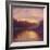 Golden Light, 2023, 2023, (Oil on Canvas) River Thames-Lee Campbell-Framed Giclee Print