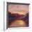 Golden Light, 2023, 2023, (Oil on Canvas) River Thames-Lee Campbell-Framed Giclee Print