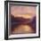 Golden Light, 2023, 2023, (Oil on Canvas) River Thames-Lee Campbell-Framed Giclee Print