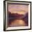 Golden Light, 2023, 2023, (Oil on Canvas) River Thames-Lee Campbell-Framed Giclee Print