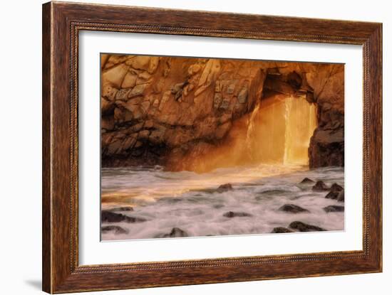 Golden Light & The Ocean Door Revisted-Vincent James-Framed Photographic Print