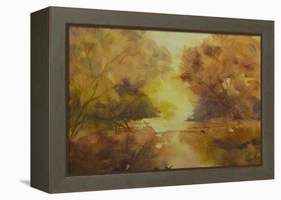 Golden light-Margaret Coxall-Framed Premier Image Canvas