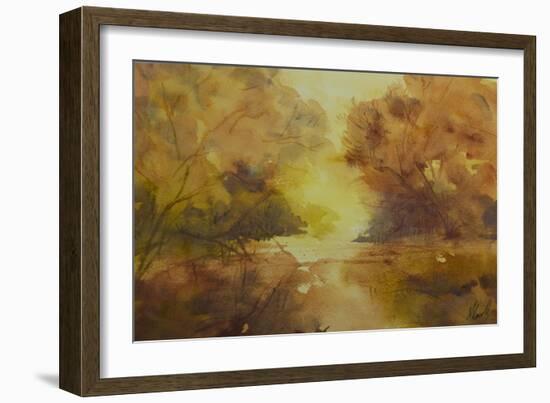 Golden light-Margaret Coxall-Framed Giclee Print