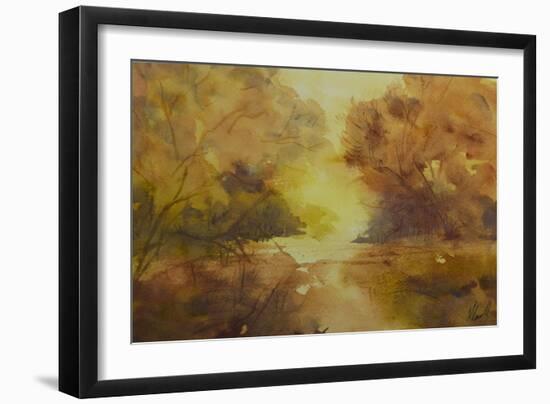 Golden light-Margaret Coxall-Framed Giclee Print