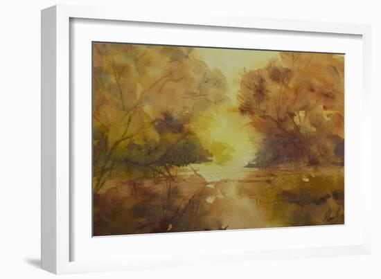 Golden light-Margaret Coxall-Framed Giclee Print