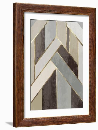 Golden Lines I-PI Studio-Framed Premium Giclee Print