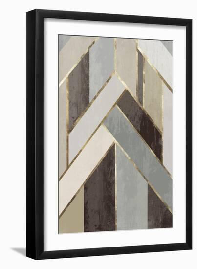 Golden Lines I-PI Studio-Framed Art Print