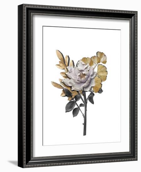 Golden Magnolia 2-Jesse Keith-Framed Art Print