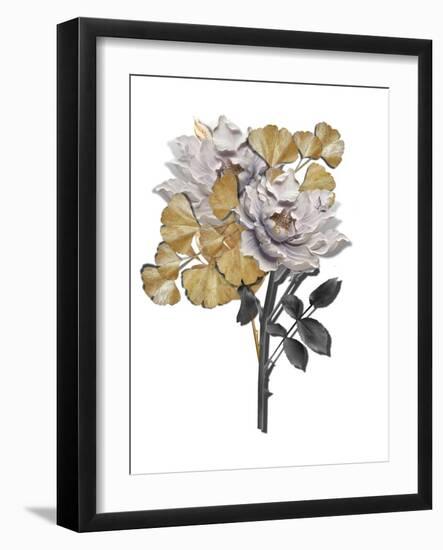 Golden Magnolia-Jesse Keith-Framed Art Print