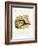 Golden-Mantled Ground Squirrel-null-Framed Giclee Print