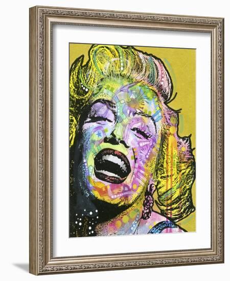 Golden Marilyn-Dean Russo-Framed Giclee Print