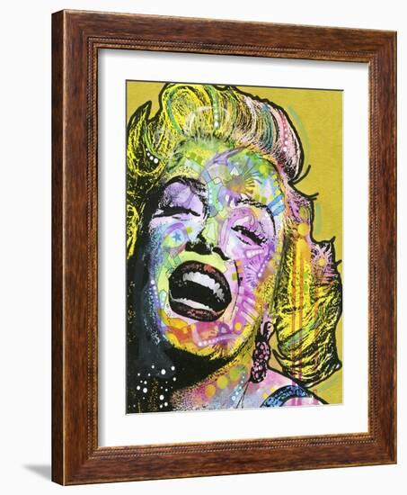 Golden Marilyn-Dean Russo-Framed Giclee Print