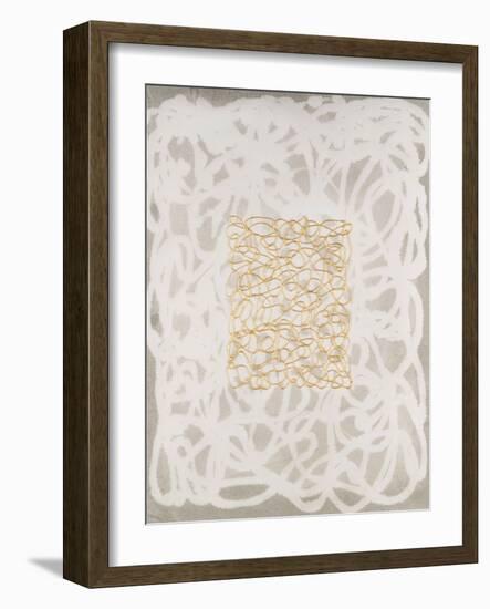 Golden Meringue I-Vanna Lam-Framed Art Print