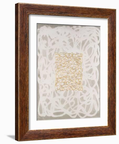 Golden Meringue I-Vanna Lam-Framed Art Print