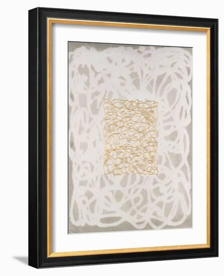 Golden Meringue I-Vanna Lam-Framed Art Print