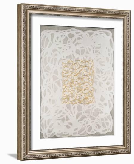 Golden Meringue II-Vanna Lam-Framed Art Print