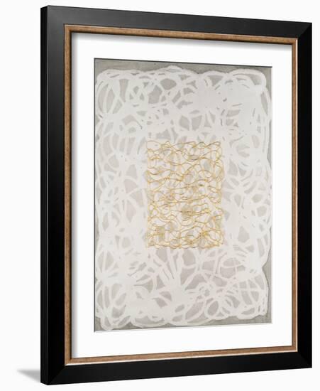 Golden Meringue II-Vanna Lam-Framed Art Print