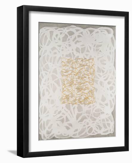 Golden Meringue II-Vanna Lam-Framed Art Print