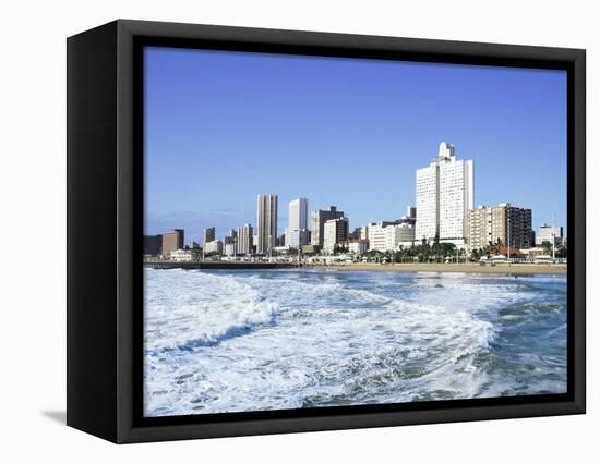 Golden Mile, Durban, South Africa, Africa-J Lightfoot-Framed Premier Image Canvas