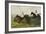 Golden Miller and Delaneige at the Last Fence at the Grand National, 1934-Charles Simpson-Framed Giclee Print