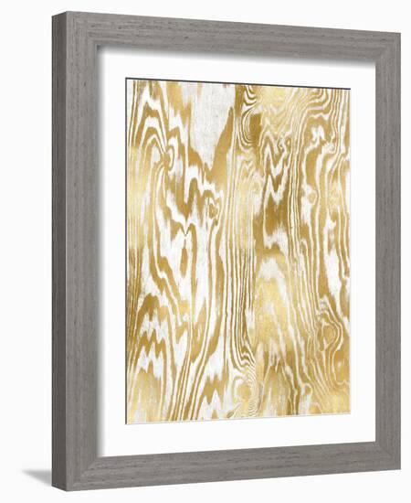 Golden Movement II-Danielle Carson-Framed Art Print