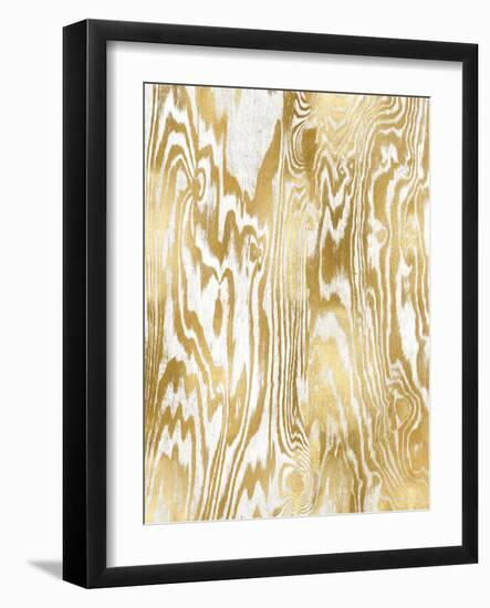 Golden Movement II-Danielle Carson-Framed Art Print