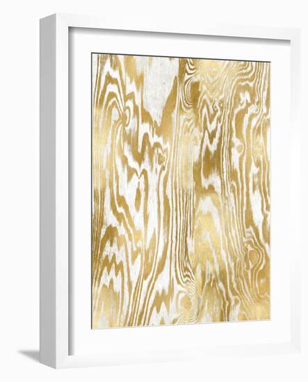 Golden Movement II-Danielle Carson-Framed Art Print