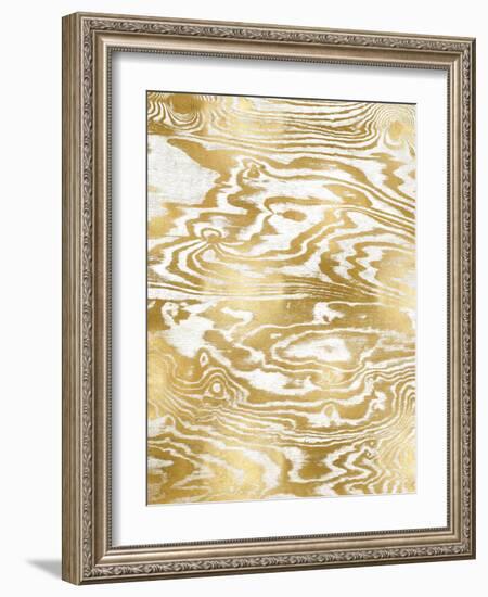 Golden Movement IV-Danielle Carson-Framed Art Print