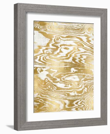 Golden Movement IV-Danielle Carson-Framed Art Print