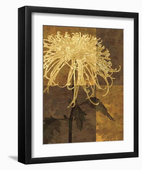 Golden Mums I-Keith Mallett-Framed Giclee Print