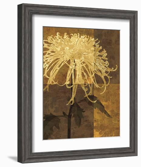 Golden Mums I-Keith Mallett-Framed Giclee Print