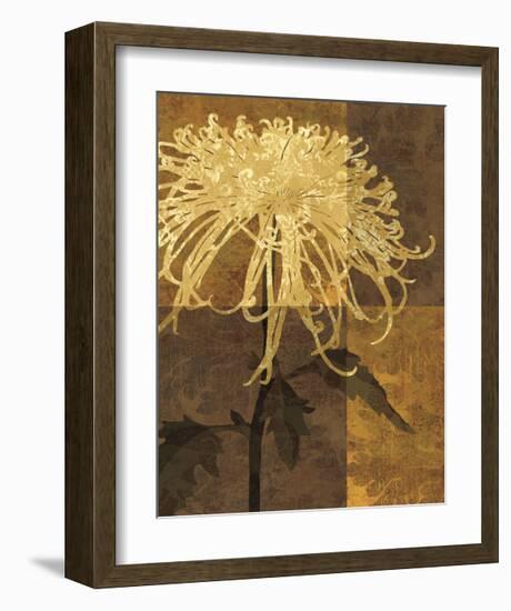 Golden Mums I-Keith Mallett-Framed Giclee Print