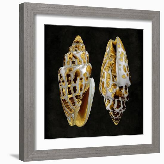 Golden Ocean Gems I-Caroline Kelly-Framed Art Print