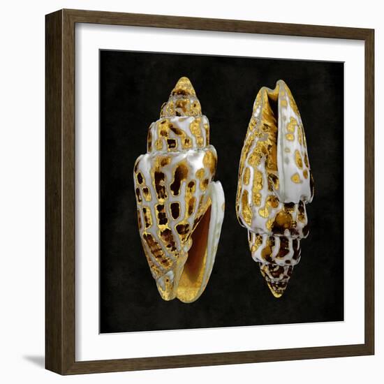 Golden Ocean Gems I-Caroline Kelly-Framed Art Print