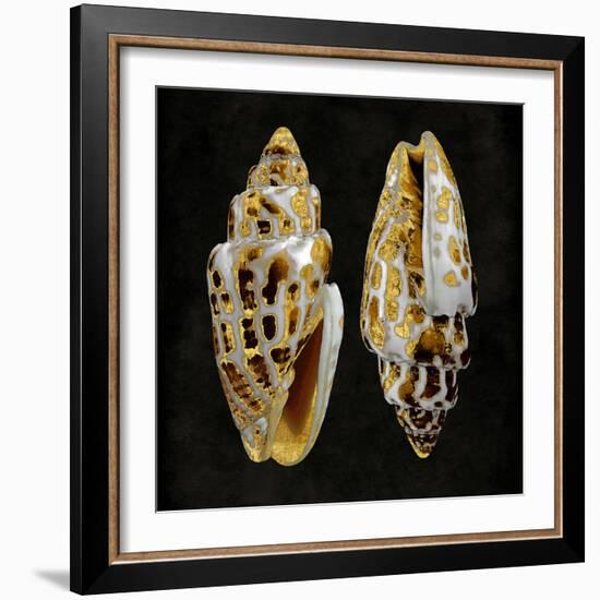 Golden Ocean Gems I-Caroline Kelly-Framed Art Print