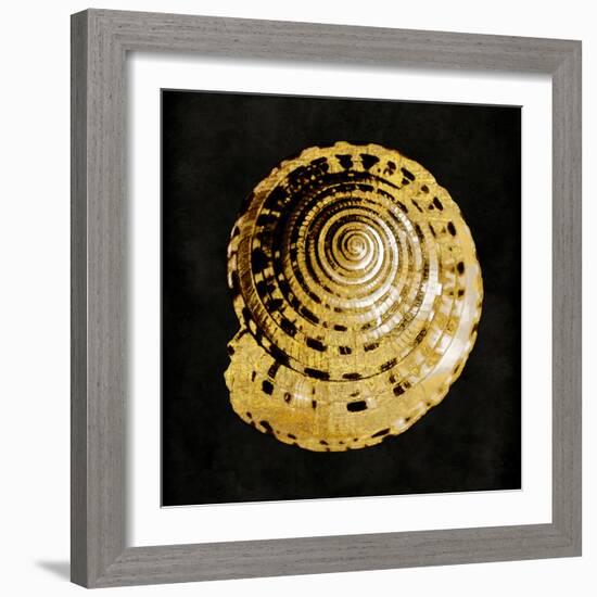 Golden Ocean Gems IV-Caroline Kelly-Framed Art Print