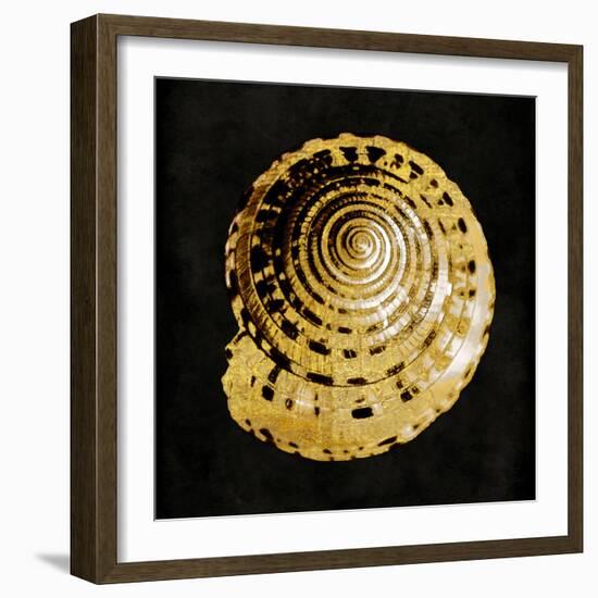 Golden Ocean Gems IV-Caroline Kelly-Framed Art Print