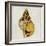Golden Ocean Gems on Ivory III-Caroline Kelly-Framed Art Print