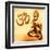 Golden Om-Christine Ganz-Framed Art Print