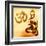 Golden Om-Christine Ganz-Framed Art Print