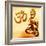 Golden Om-Christine Ganz-Framed Art Print