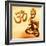 Golden Om-Christine Ganz-Framed Art Print