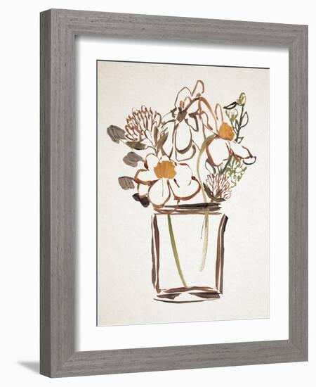 Golden One II-Annie Warren-Framed Art Print